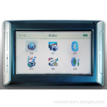 Touch screen bluetooth GPS